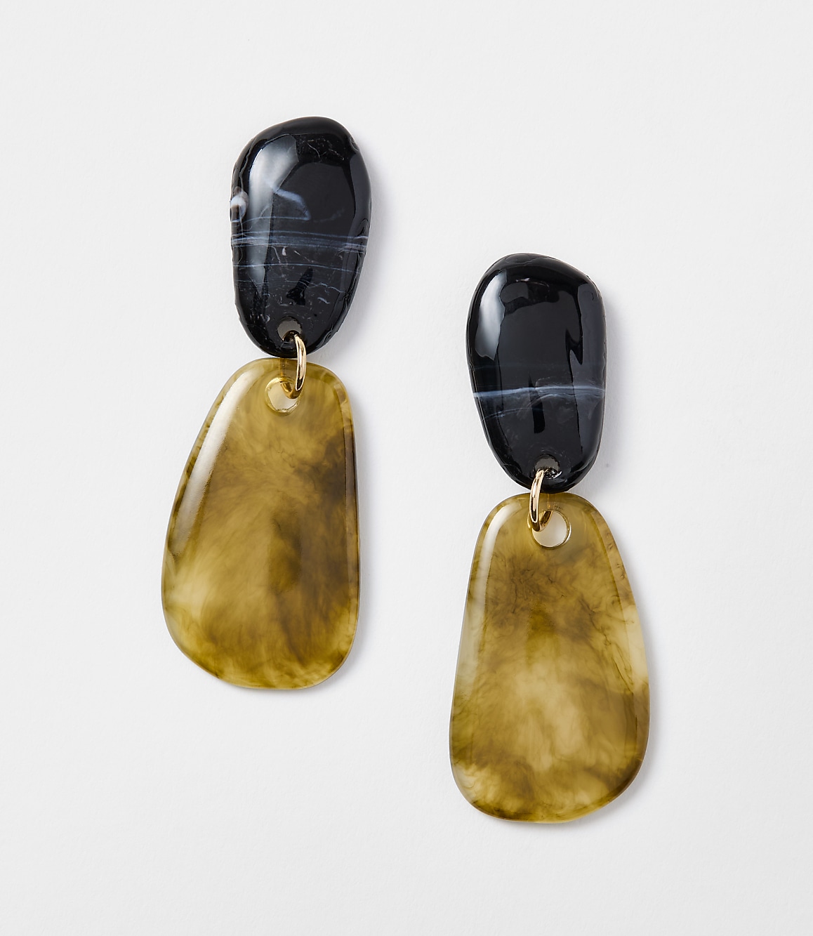 Modern Double Drop Earrings