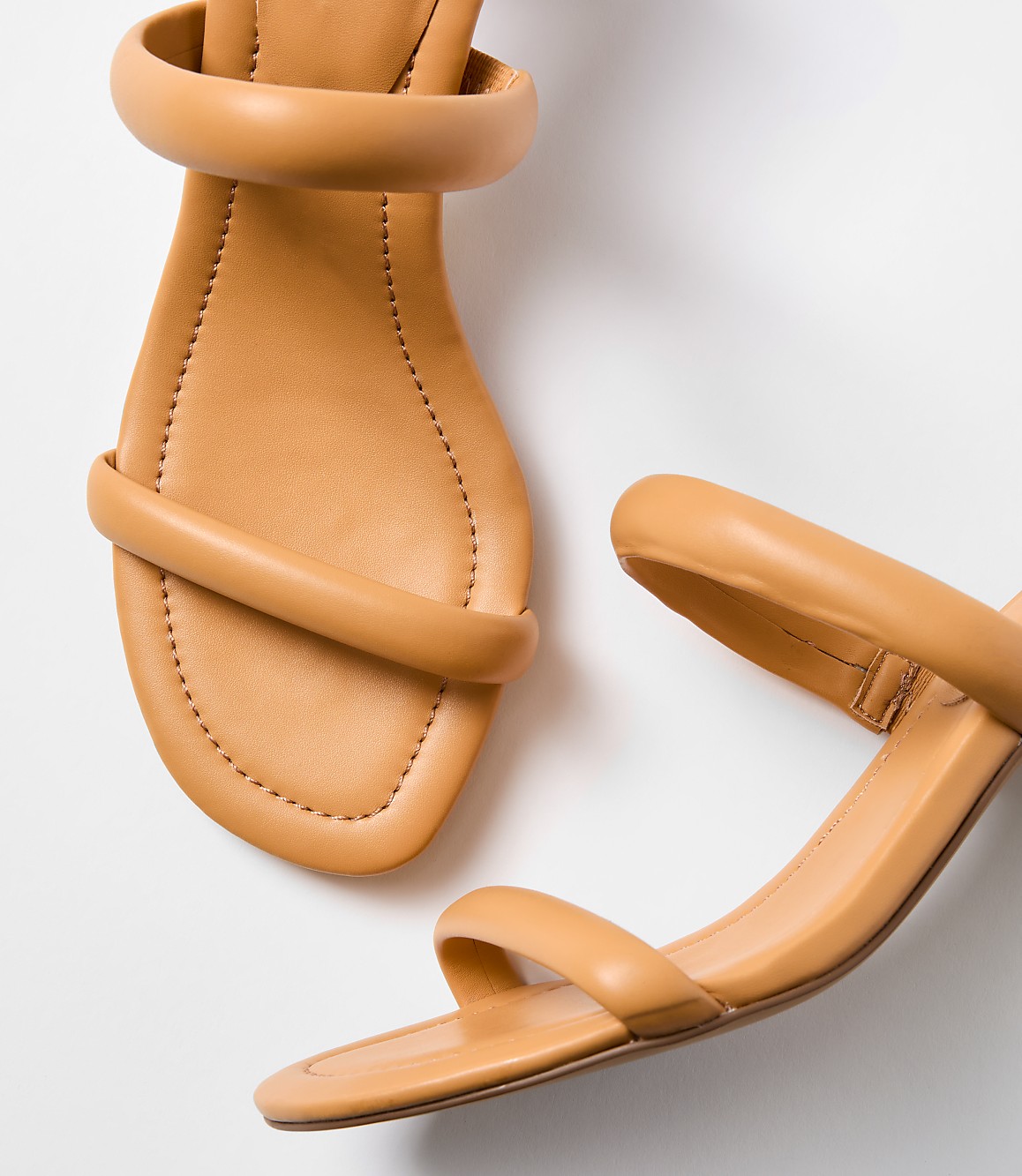 Padded Strappy Mule Sandals