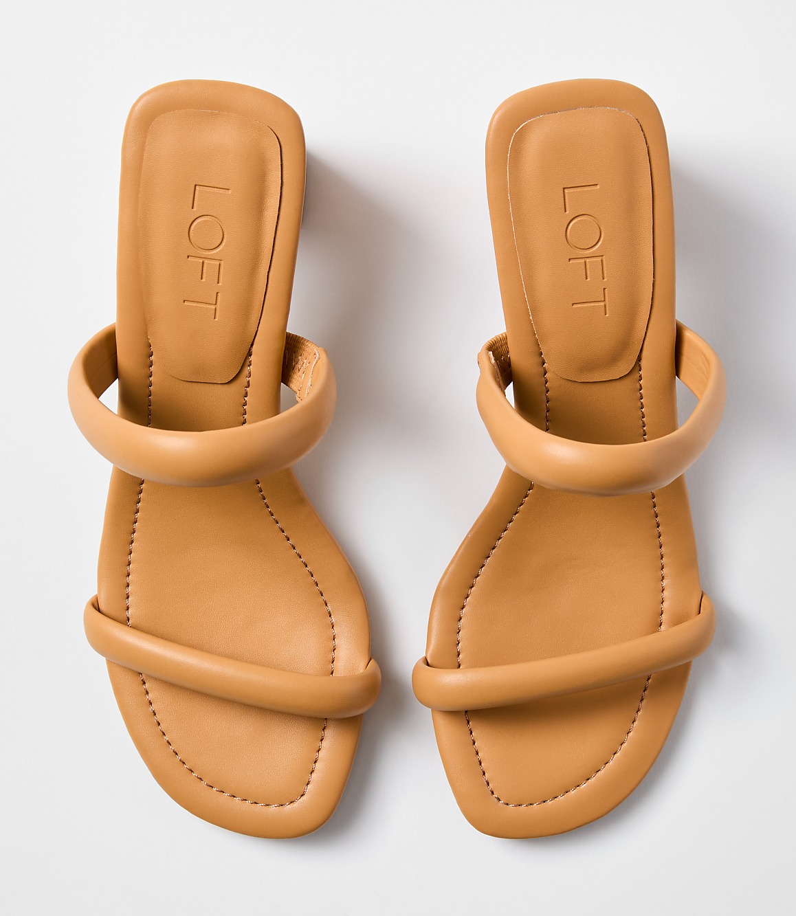 Padded Strappy Mule Sandals