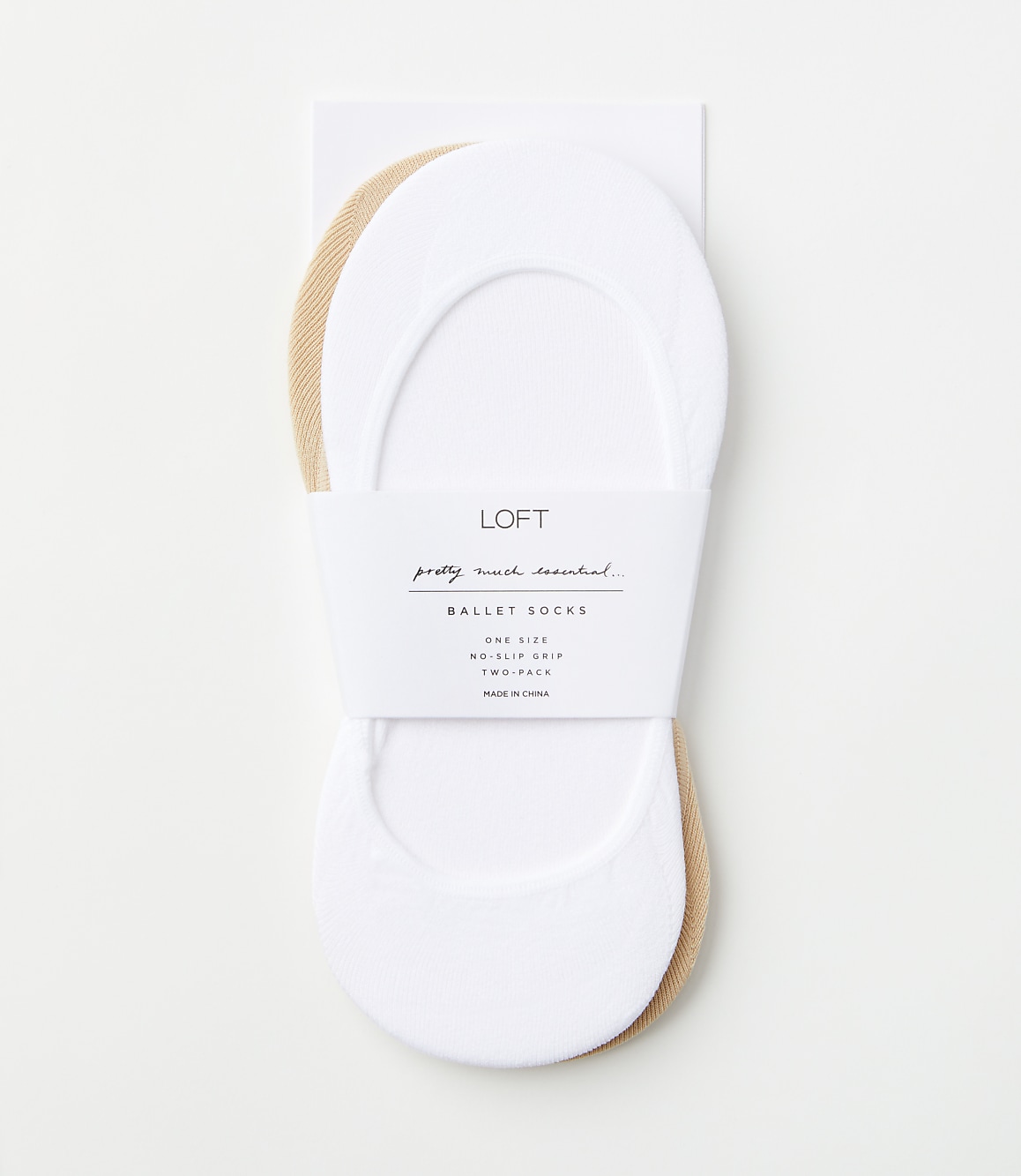 Ballet Flat No Show Sock Set