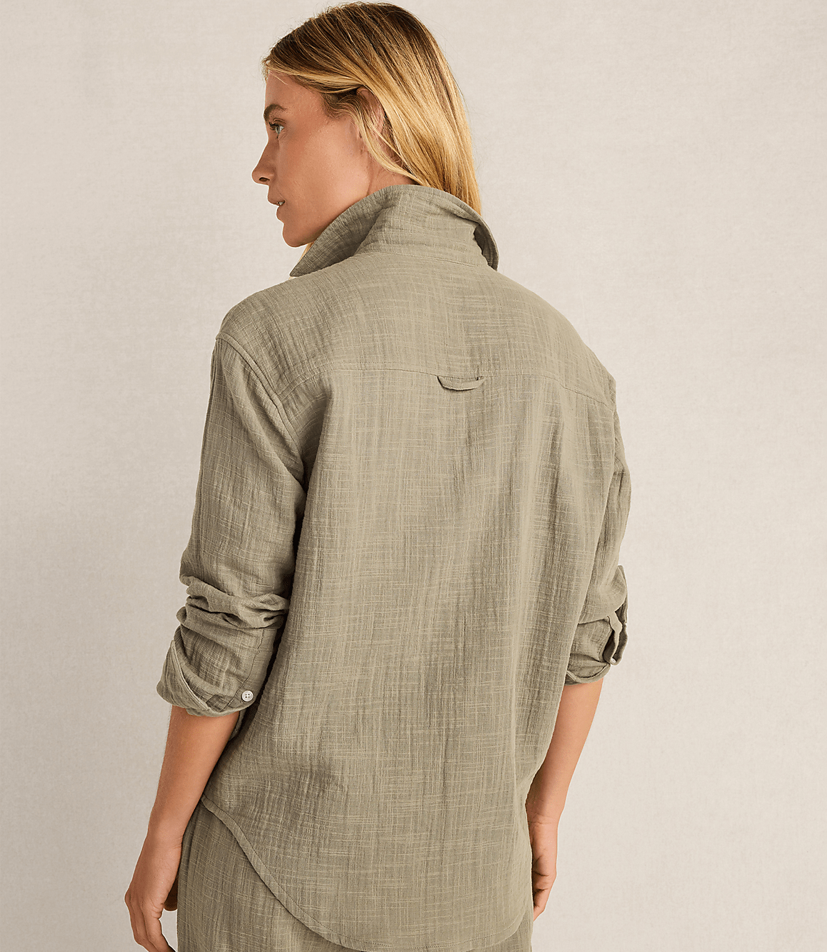 Haven Well Within The Daily Shirt in Textured Cotton Gauze