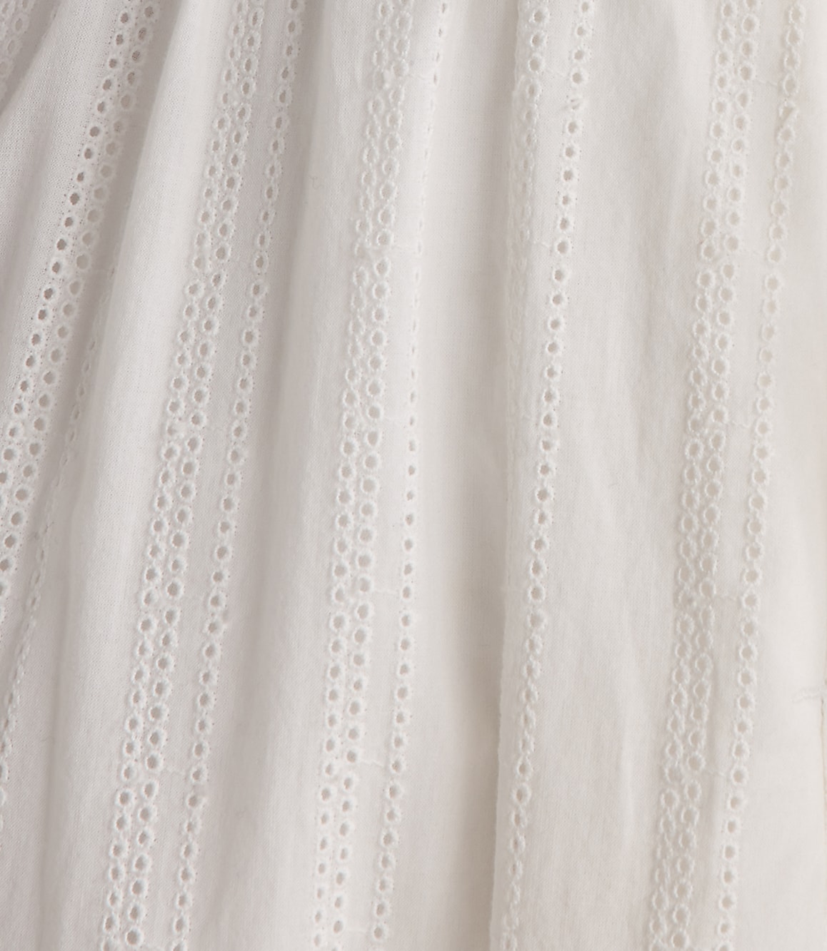 Haven Well Within Organic Cotton Eyelet Tie-Front Tank