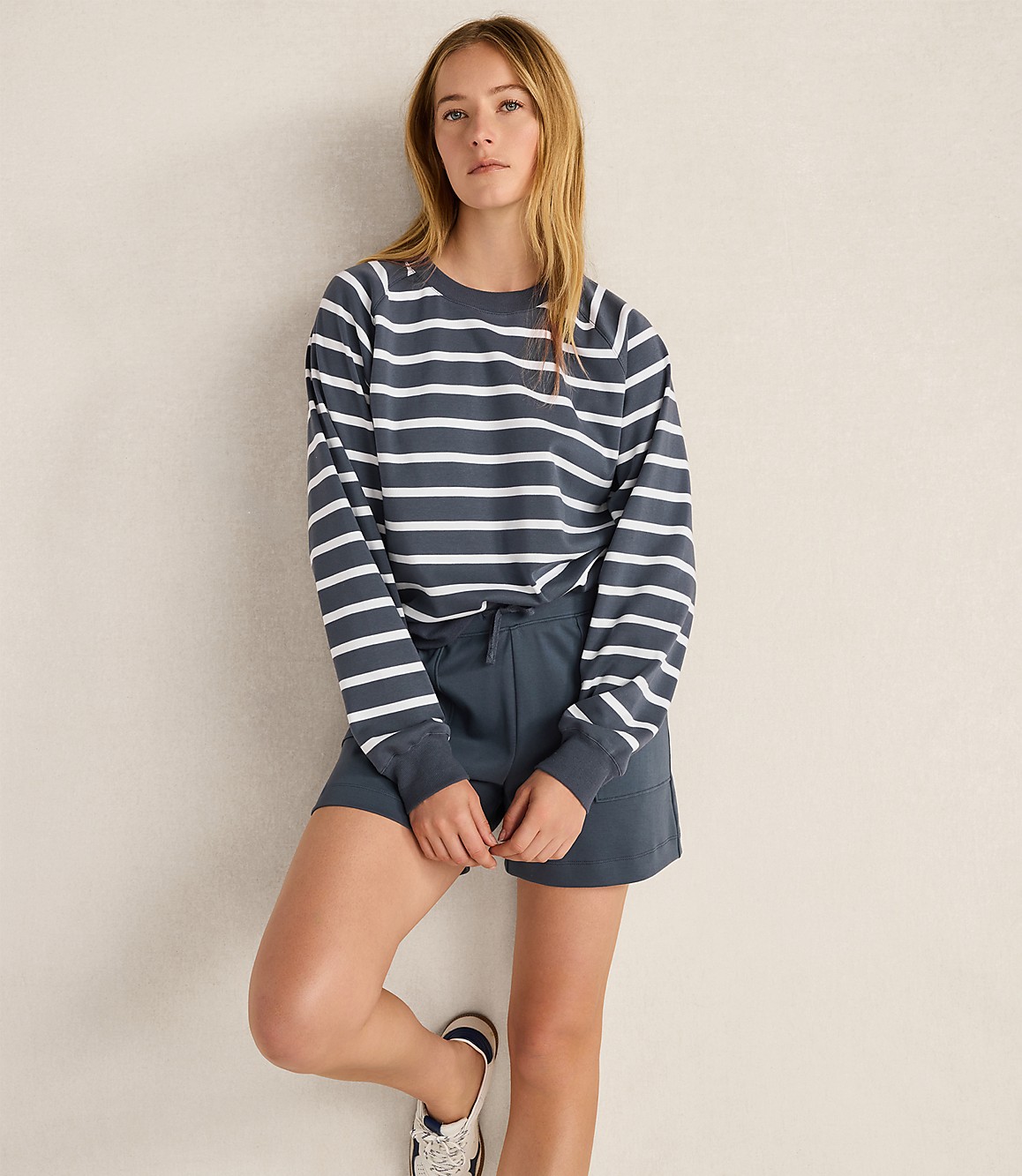 Haven Well Within Organic Cotton Interlock Shorts