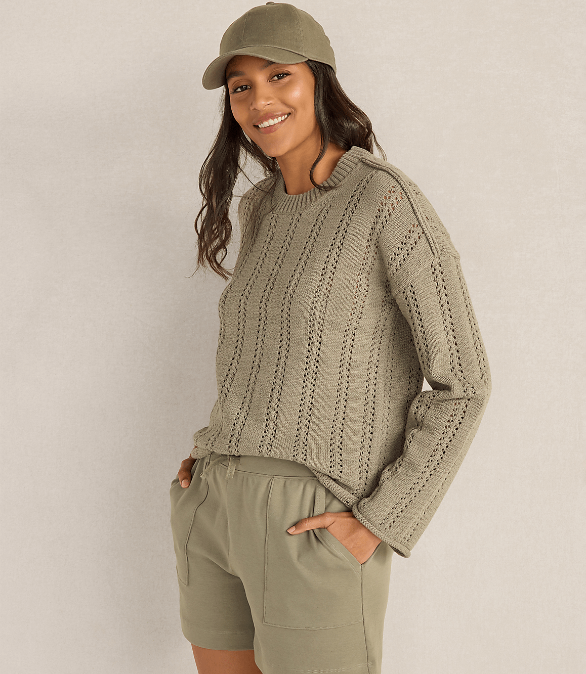 Haven Well Within Organic Cotton Interlock Shorts