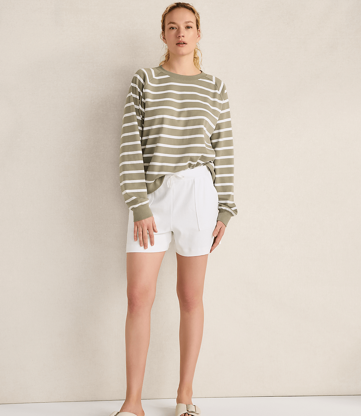 Haven Well Within Organic Cotton Interlock Shorts