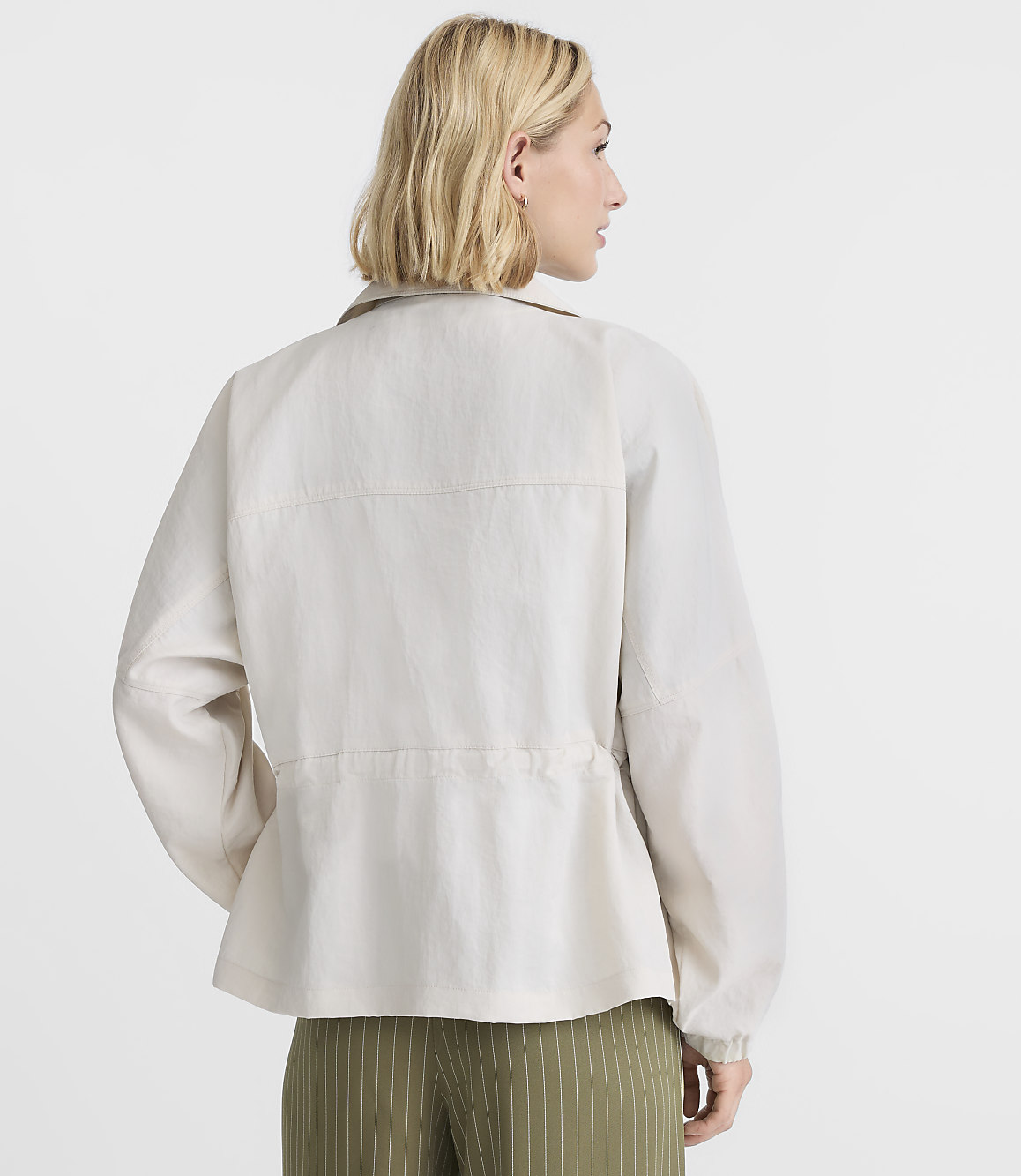 Petite Twill Dolman Jacket