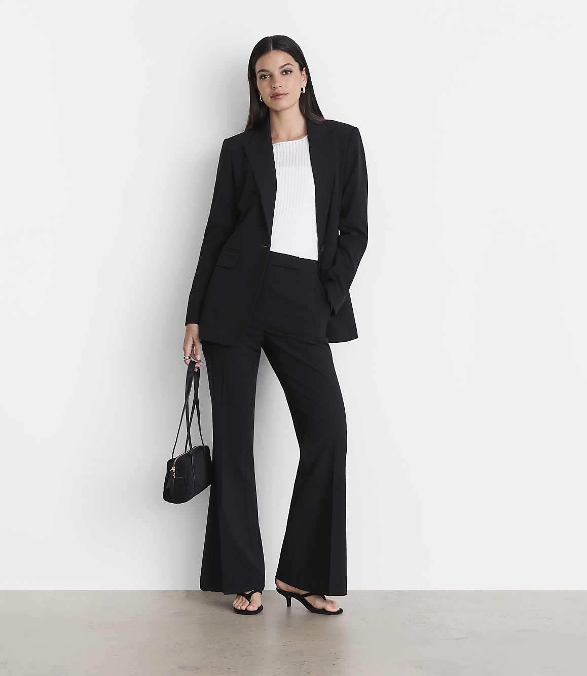 Petite LOFT Versa Seasonless Stretch Nipped Waist Blazer