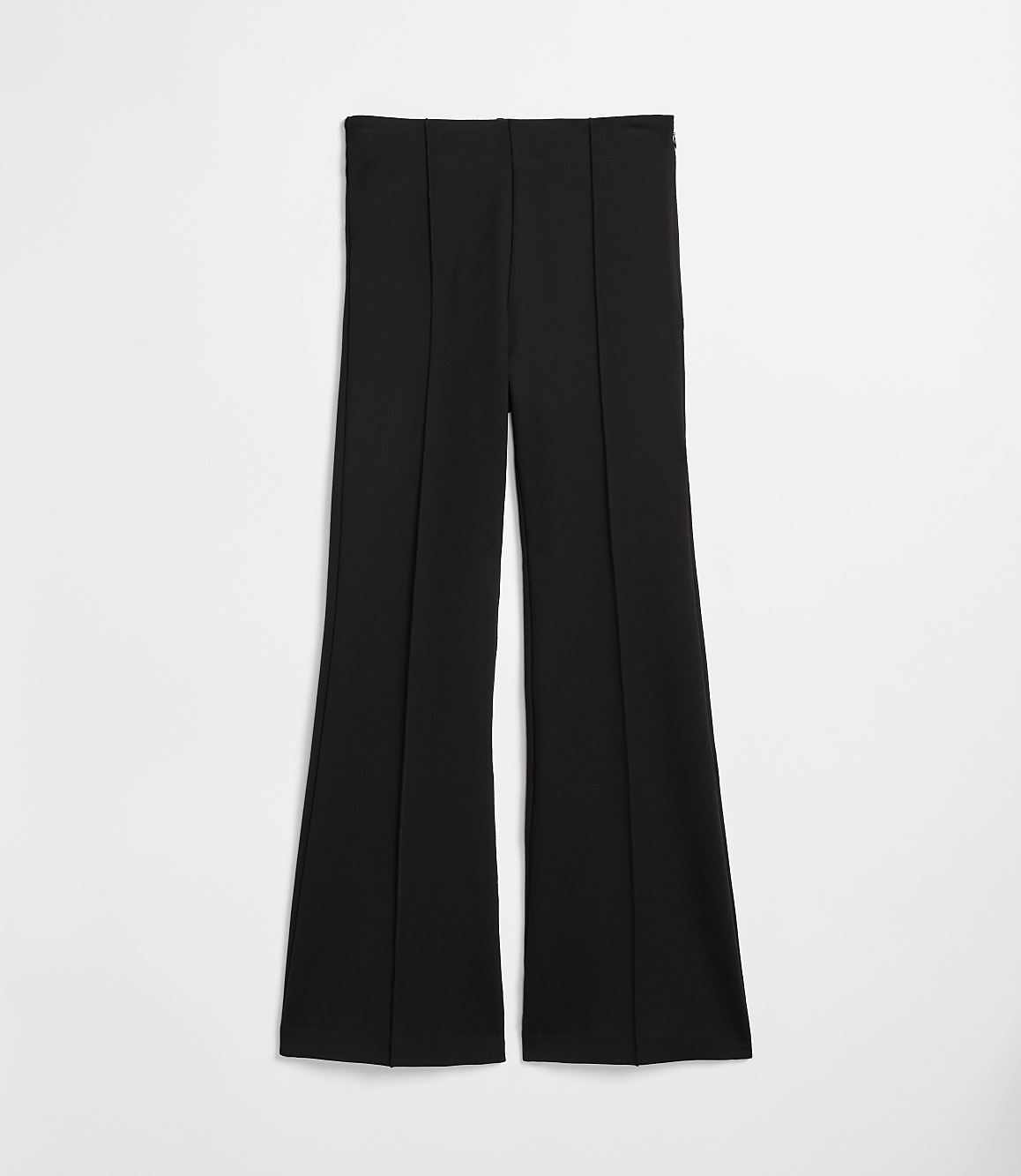 Petite LOFT Versa Pintucked Ponte Deluxe Flare Pants