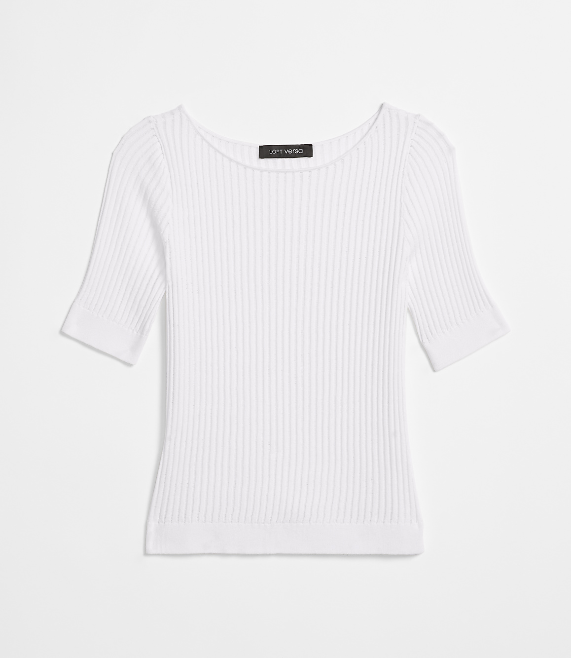 Petite LOFT Versa Elbow Sleeve Sweater