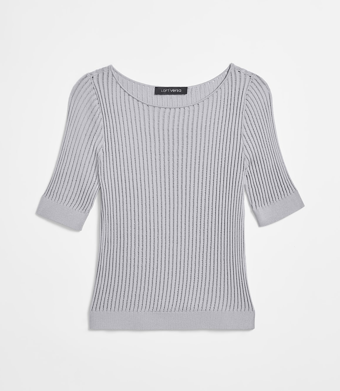 Petite LOFT Versa Elbow Sleeve Sweater