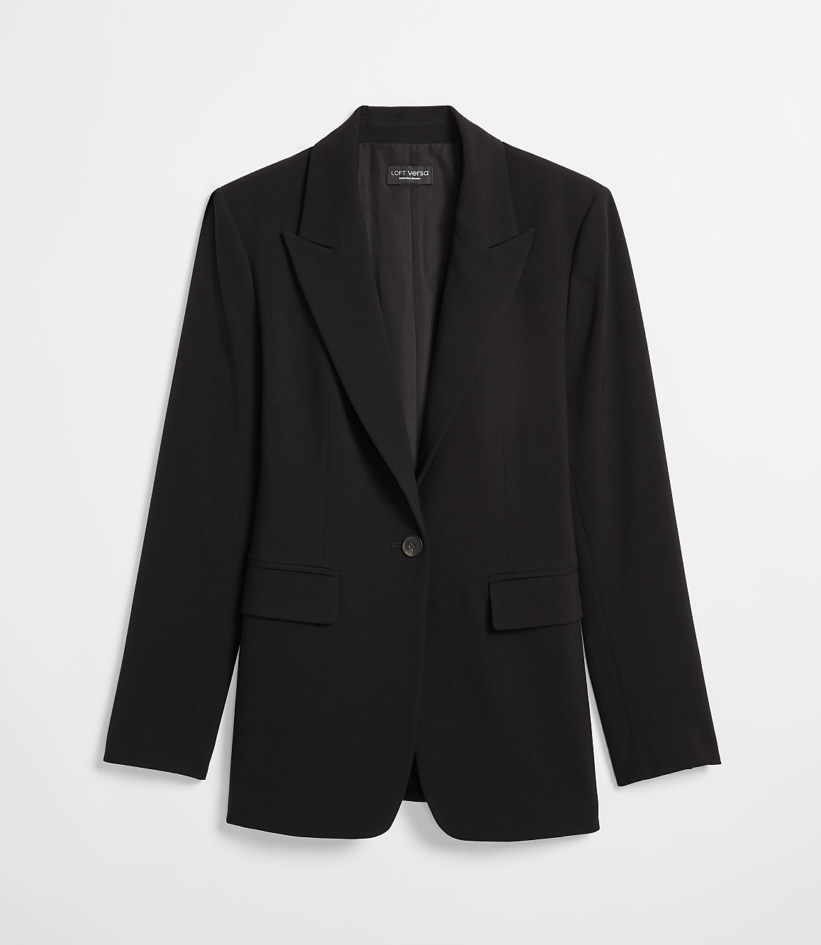 Petite LOFT Versa Seasonless Stretch Nipped Waist Blazer
