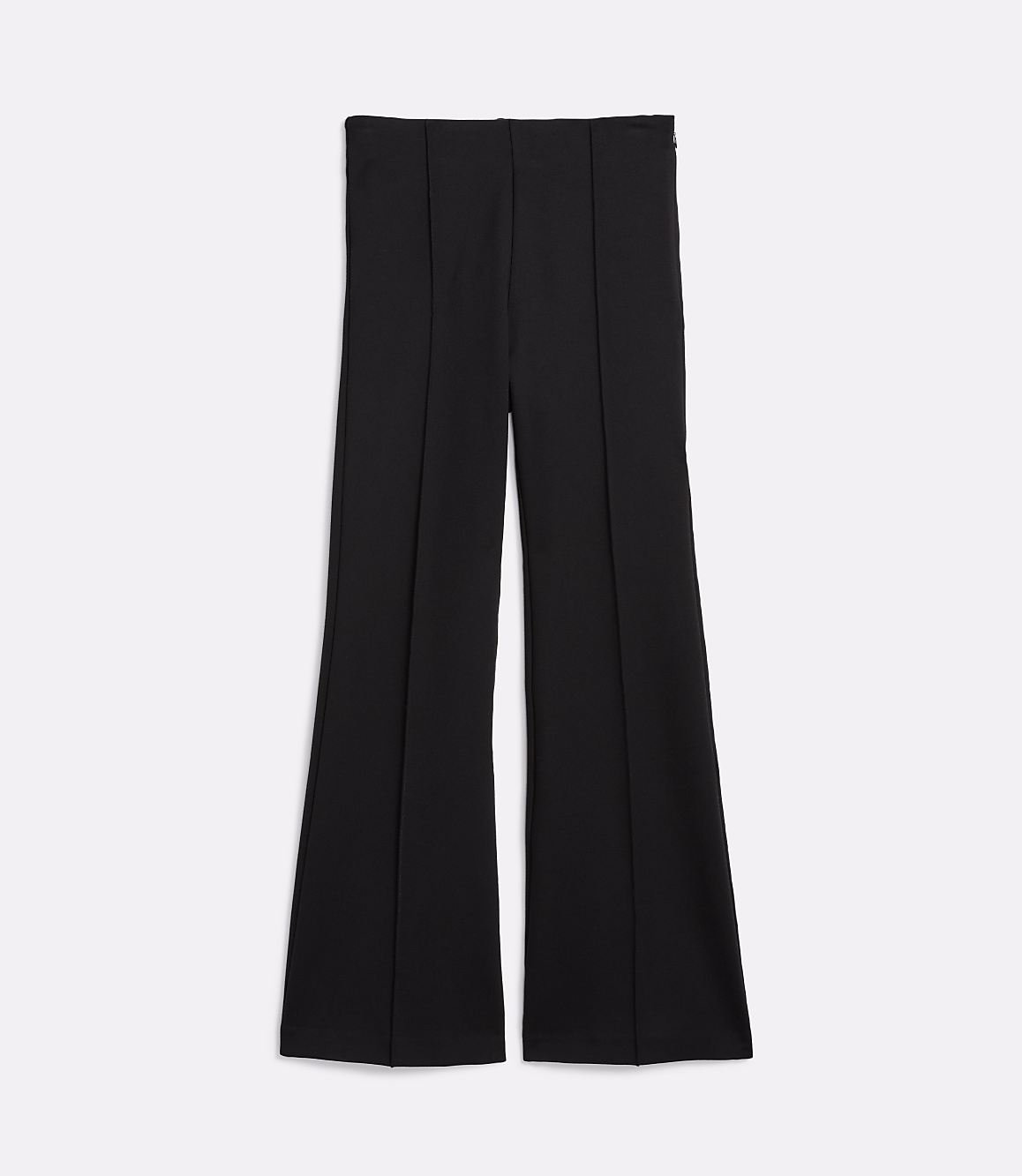 Petite LOFT Versa Pintucked Ponte Deluxe Flare Pants
