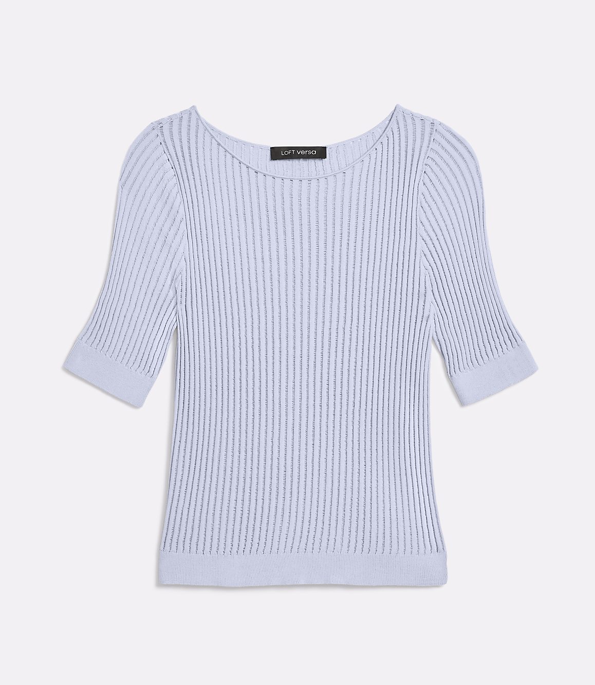 Petite LOFT Versa Elbow Sleeve Sweater