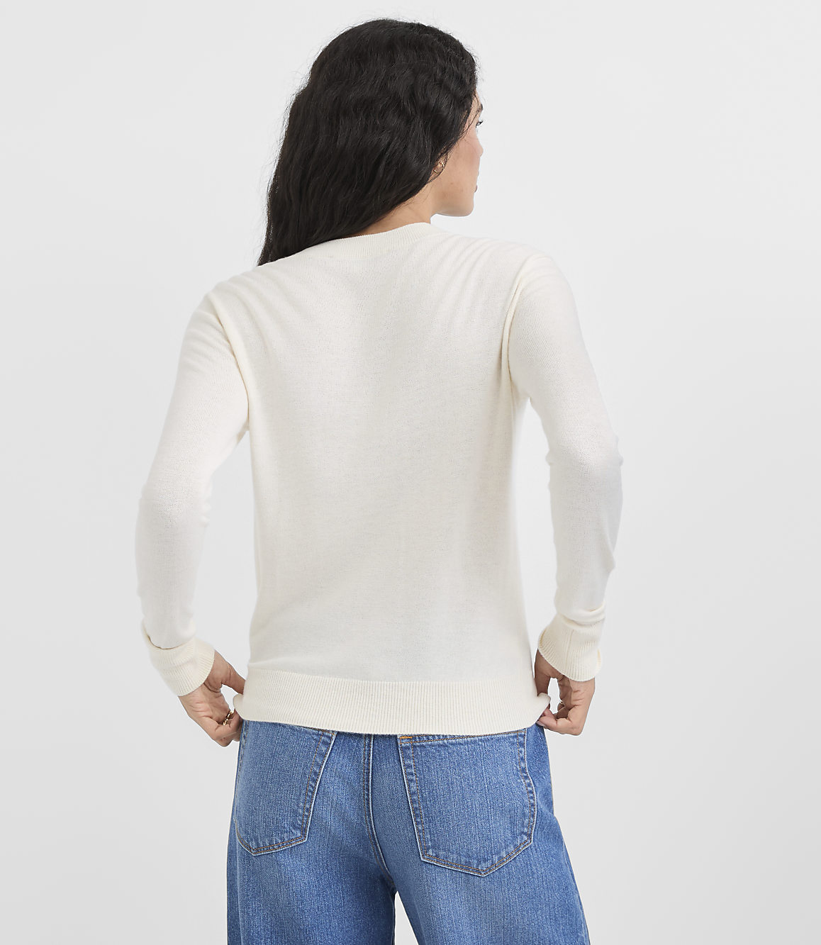 Petite Signature Collection Crew Neck Sweater