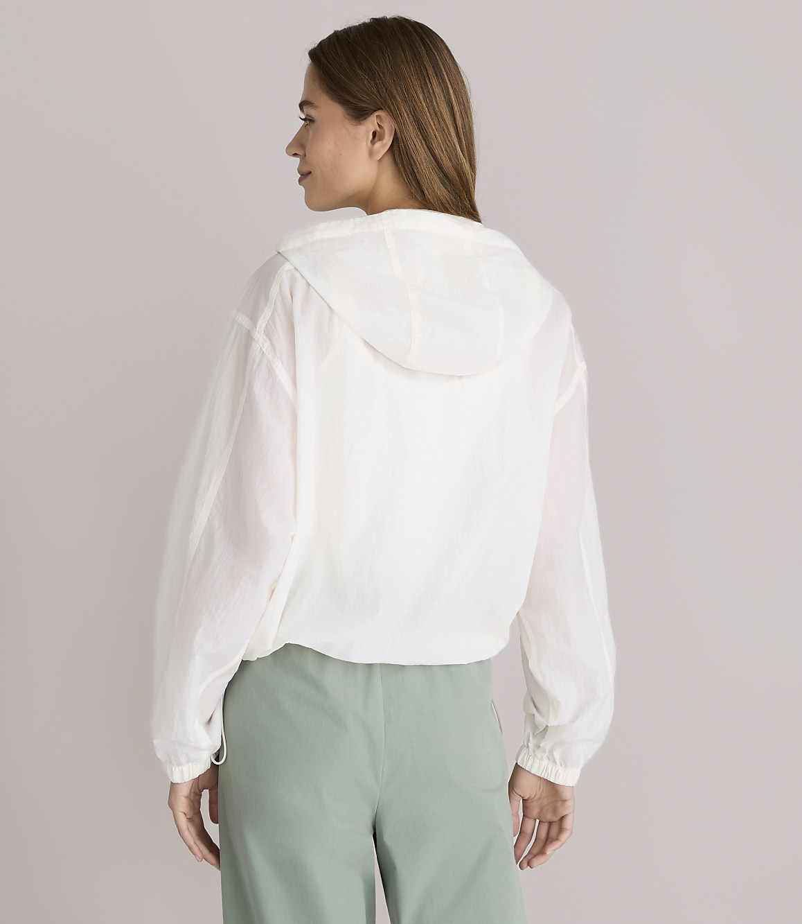 Petite Lou & Grey Sheer Zip Jacket