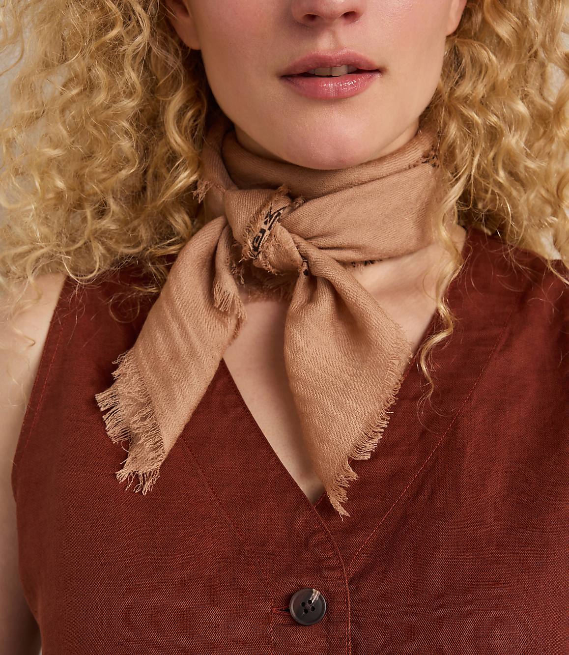 Haven Well Within Linen Blend Dobby Sleeveless Vest