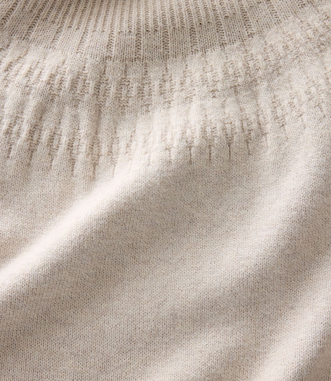 Haven Well Within Cotton Blend Fair Isle Stitch Sweater