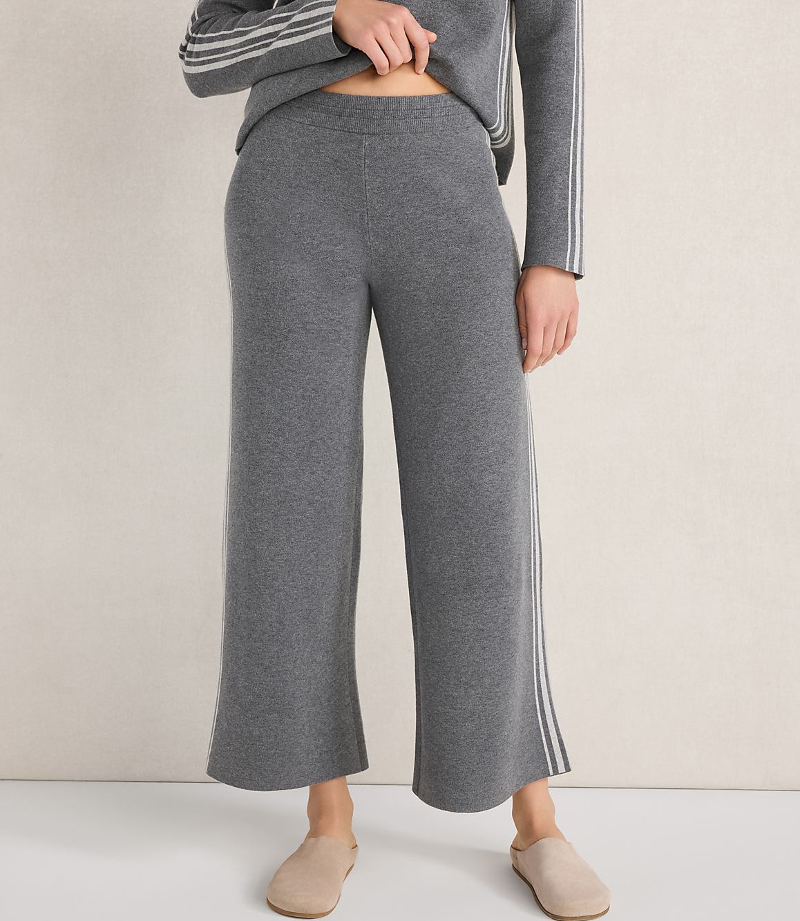 Haven Well Within Side Stripe Wide Leg Pants