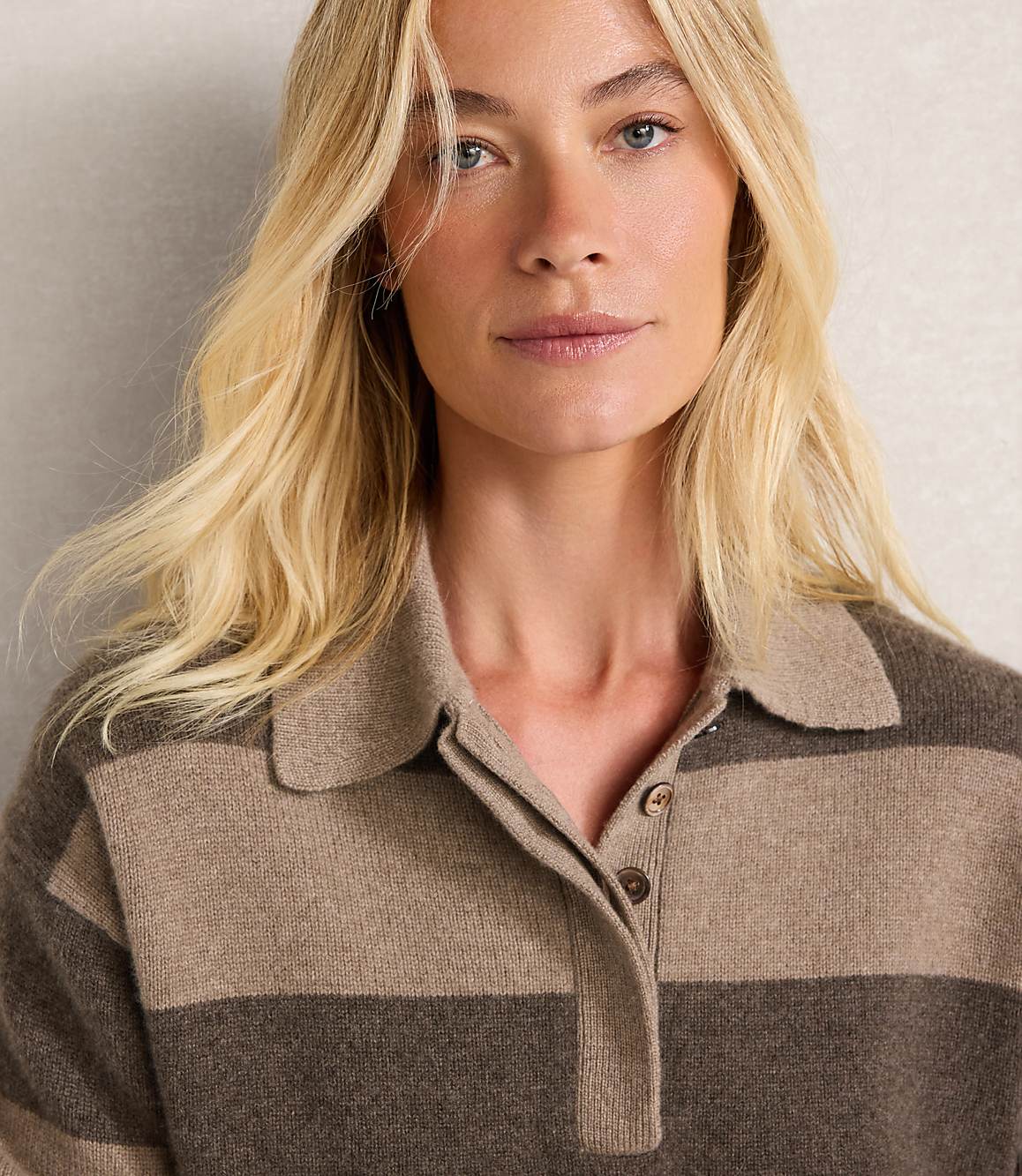 Haven Well Within Cashmere Rugby Striped Sweater