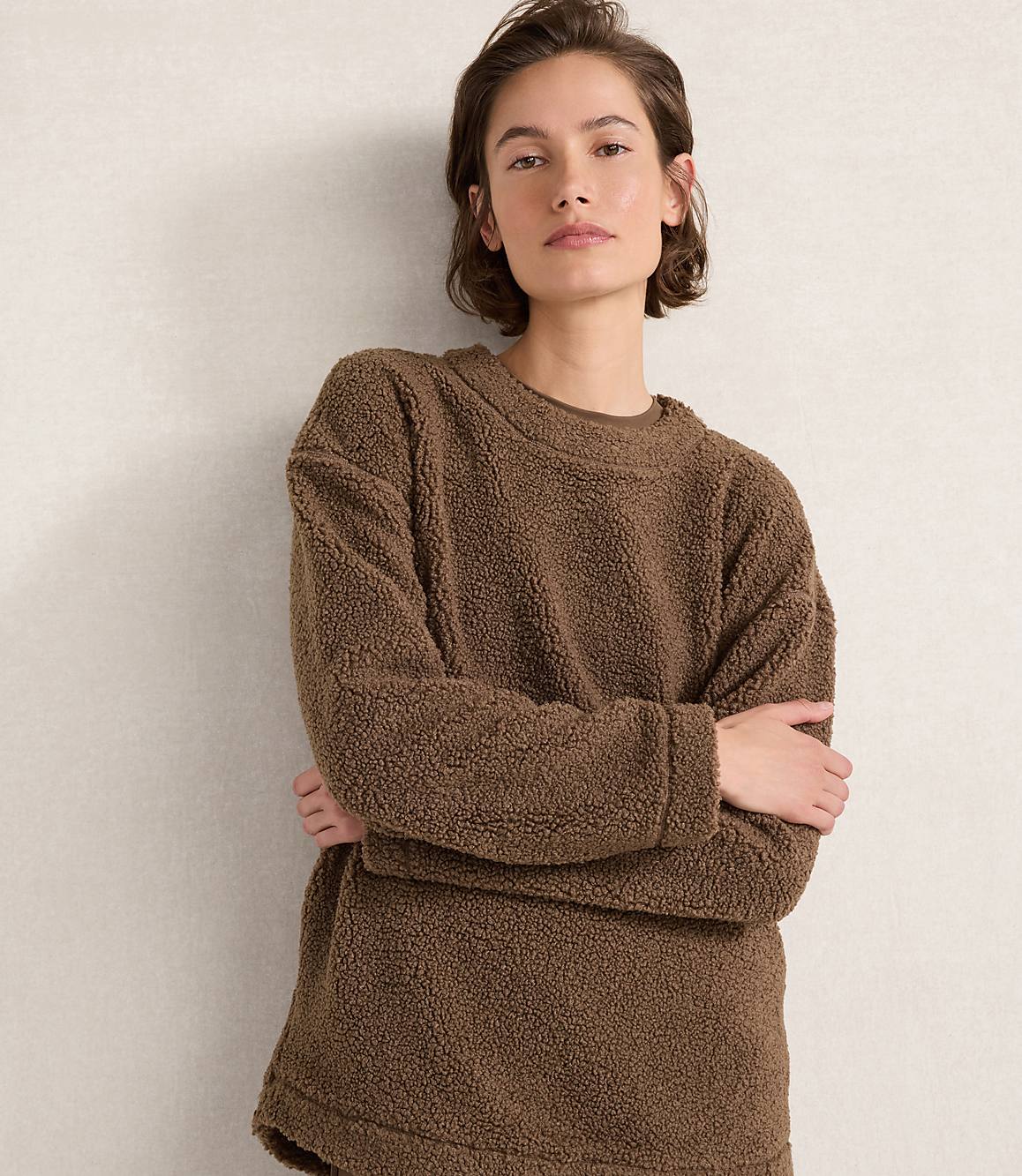Haven Well Within Balance Sherpa Crewneck Top