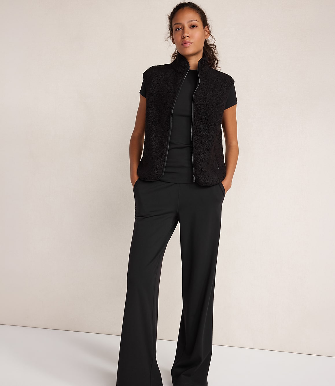 Haven Well Within Balance Sherpa Cropped Vest