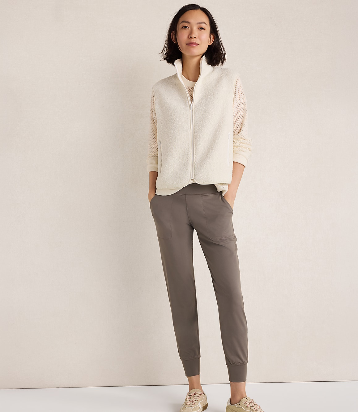 Haven Well Within Balance Sherpa Cropped Vest