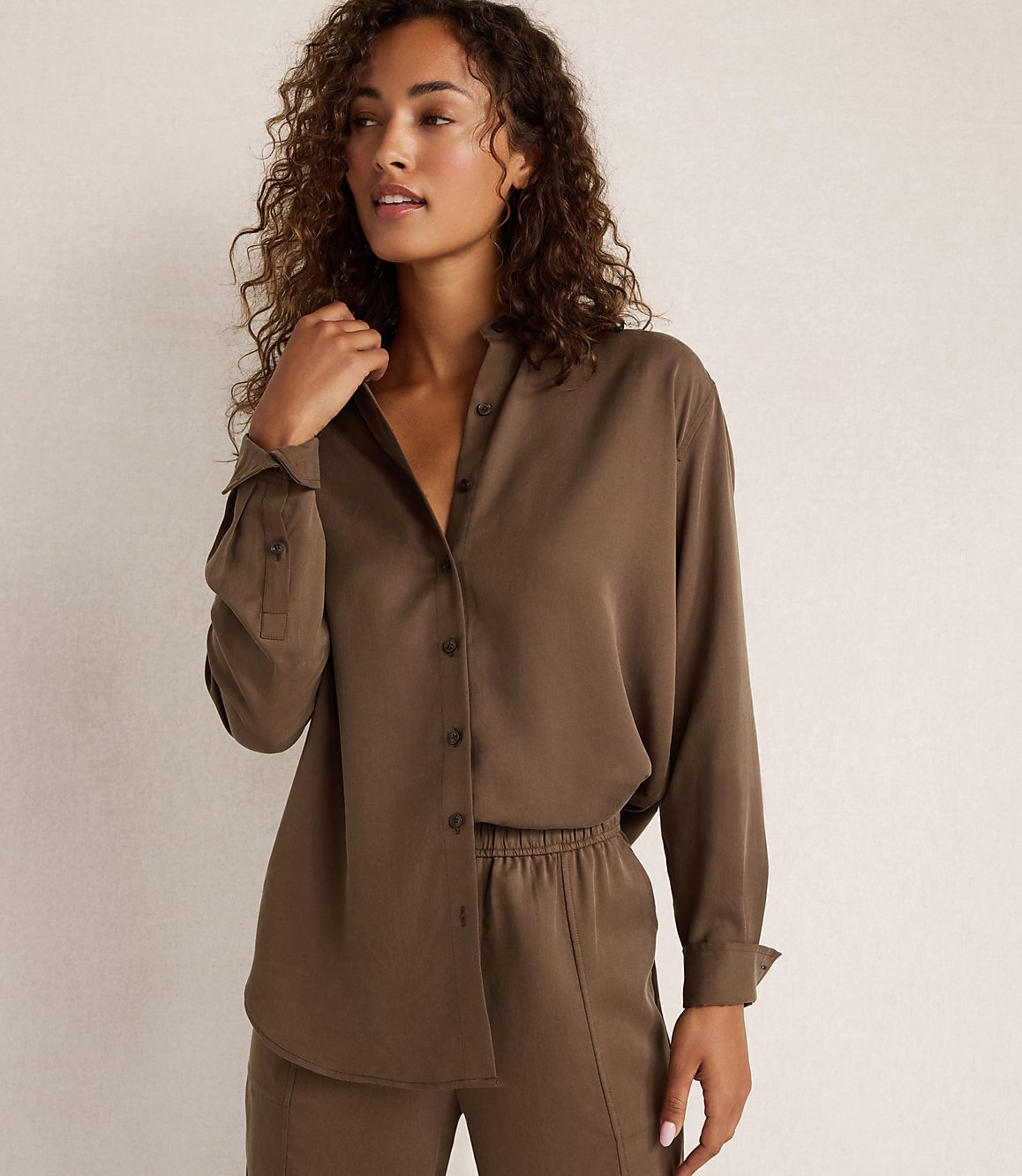 Haven Well Within The Daily Shirt in Drapey Twill