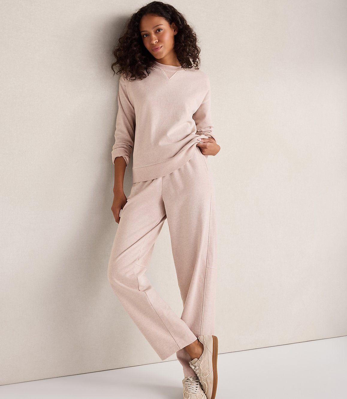 Haven Well Within Organic Cotton Terry Crewneck