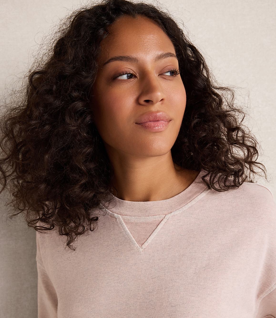 Haven Well Within Organic Cotton Terry Crewneck