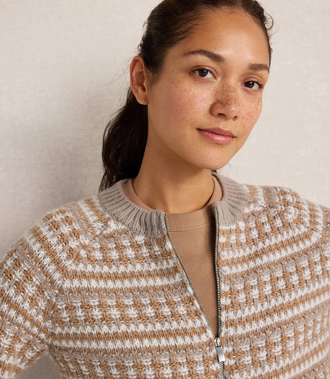 Haven Well Within Balance Merino Wool Blend Bomber Jacket