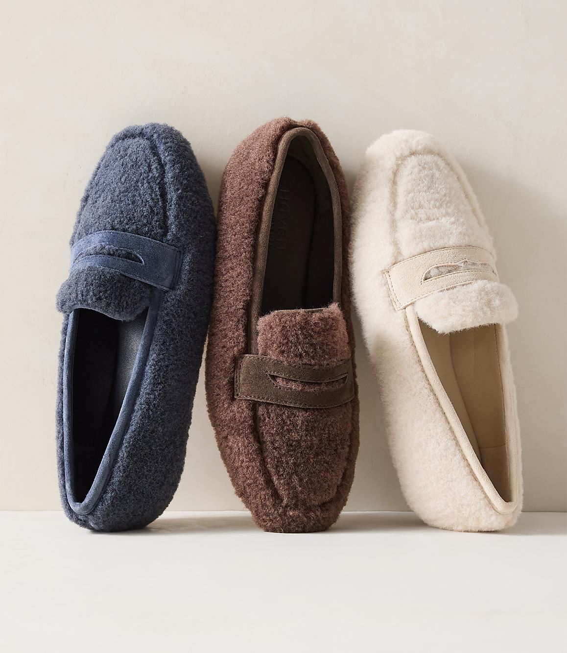 Haven Well Within Sherpa and Leather Moccasins
