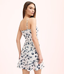 Lately Floral Ruched Mini Dress carousel Product Image 2
