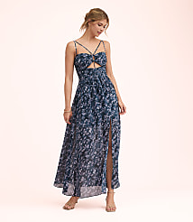 Lately Floral Strappy Cutout Maxi Dress carousel Product Image 1