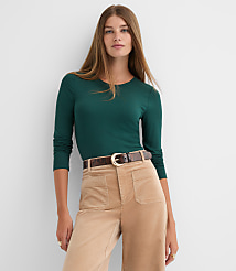 Long Sleeve Crew Neck Tee carousel Product Image 1