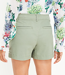 Curvy Monroe Chino Shorts carousel Product Image 2