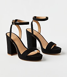 Ankle Strap Block Heel Sandals carousel Product Image 1