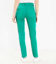 Girlfriend Jeans in Cove Green carousel Product Image 2