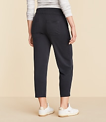 Lou & Grey Sandwashed Straight Crop Drawstring Pants carousel Product Image 3
