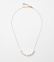 Freshwater Pearl Delicate Necklace carousel Product Image 1