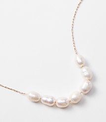 Freshwater Pearl Delicate Necklace carousel Product Image 2