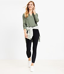 Lou & Grey High Waist Softsculpt Side Pocket 7/8 Leggings carousel Product Image 2