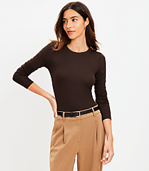 Long Sleeve Crew Neck Tee carousel Product Image 1