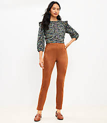 Faux Suede Leggings carousel Product Image 3