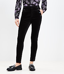 Mariner Skinny Pants in Velvet carousel Product Image 1