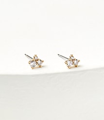Demi Fine Cluster Stud Earrings carousel Product Image 1