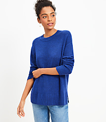 Drop Shoulder Tunic Sweater carousel Product Image 1