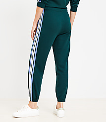 Lou & Grey Side Striped Cozy Cotton Terry Joggers carousel Product Image 3
