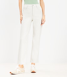 Five Pocket Straight Pants in Faux Leather carousel Product Image 1