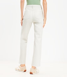 Five Pocket Straight Pants in Faux Leather carousel Product Image 3