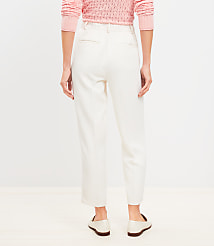 Pleated Tapered Pants in Crepe carousel Product Image 3